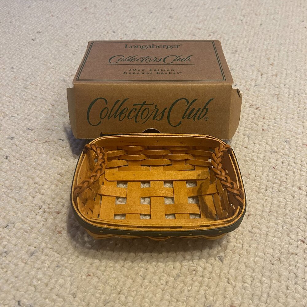 Longaberger Small collector Basket